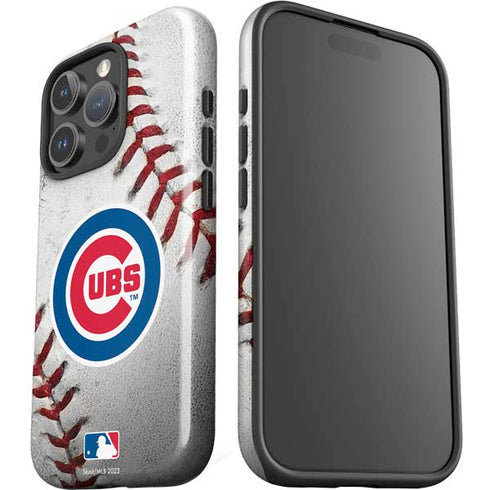 MLB Chicago Cubs Game Ball iPhone 16 Pro Max Impact Case
